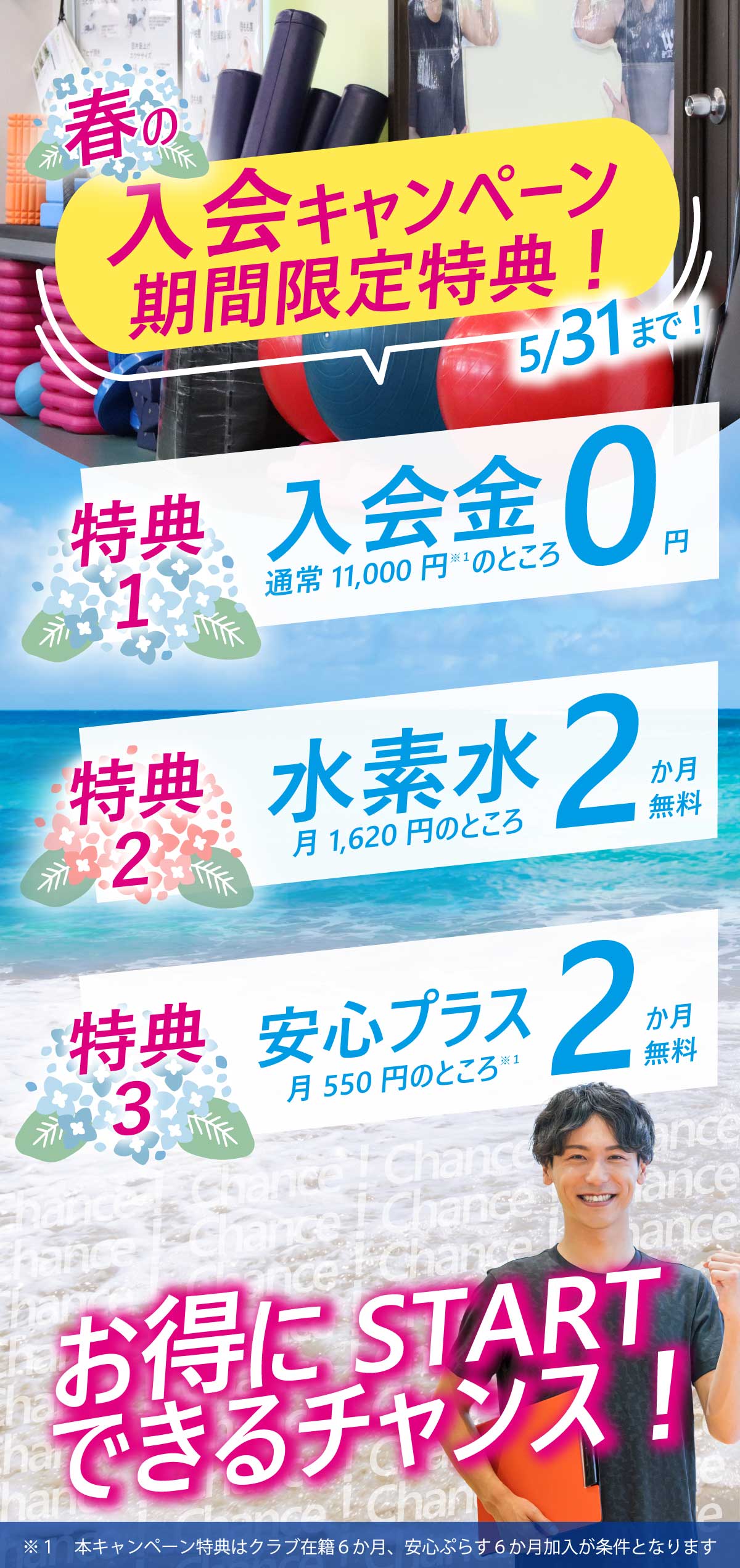 ウイングクラブ会員春の入会キャンペーン入会特典